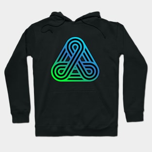 triangle artwork Hoodie